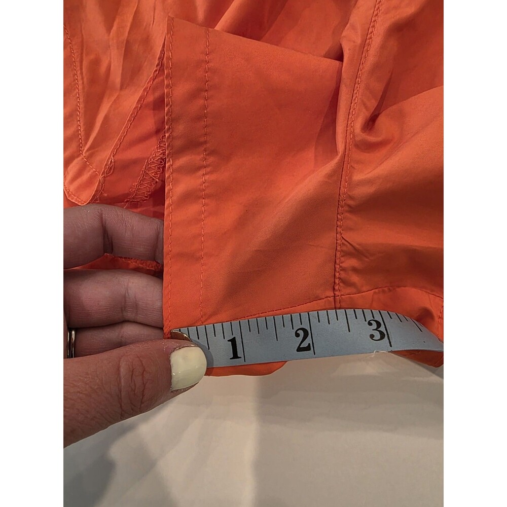 Free People Carpe Diem Shorts Orange FP Movement Athletic Dancer Size Large - Picture 8 of 8